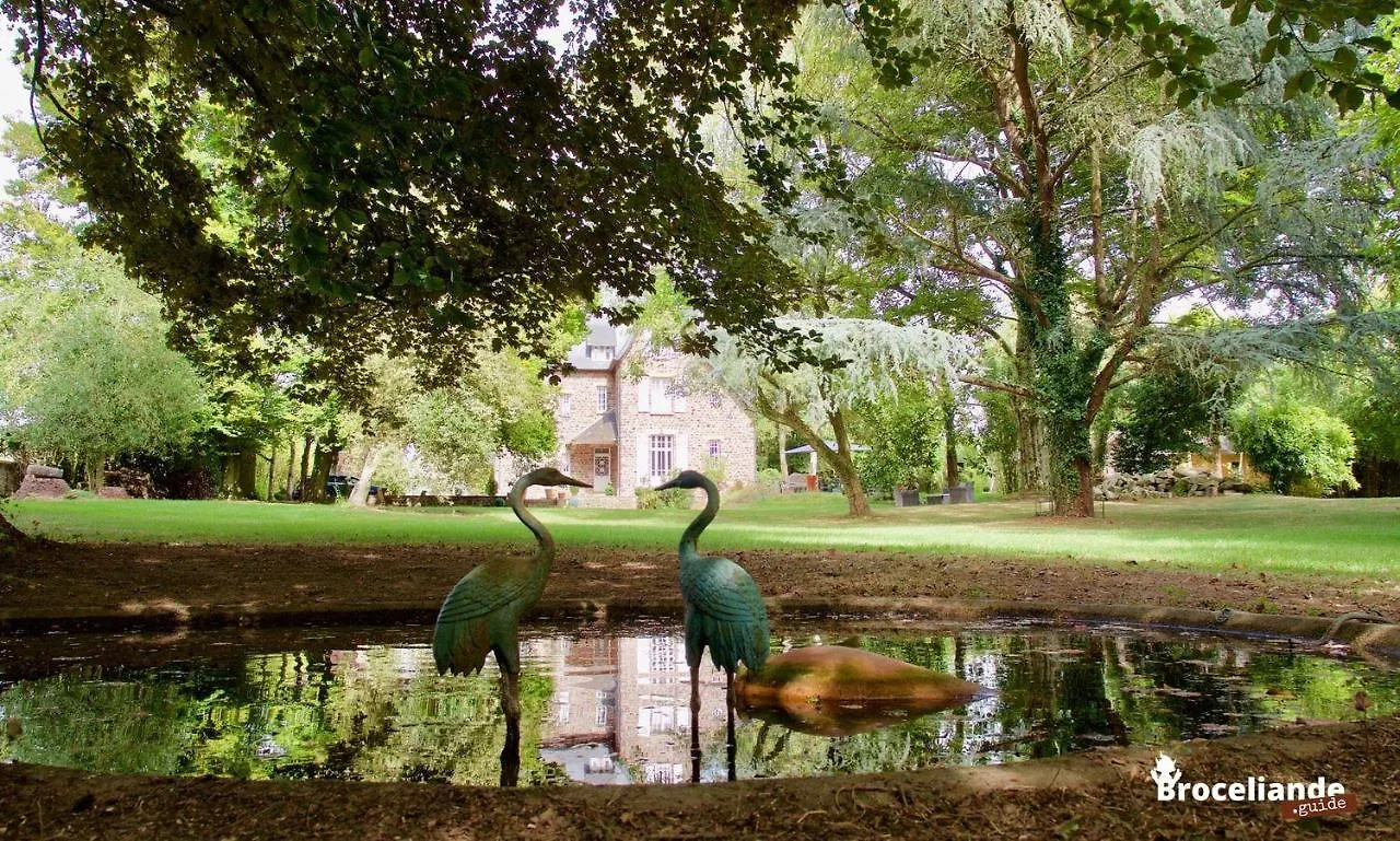 La Maison Rouge Broceliande Montauban-de-Bretagne Oda ve Kahvaltı